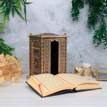 Load image into Gallery viewer, Holy Quran in Arabic with Keepsake Kaba Case