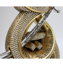 Load image into Gallery viewer, Islamic Table Decor Hazrat Ali's Sword - Gold 2624