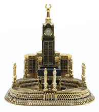 Load image into Gallery viewer, Islamic Table Decor 99 Names of Allah Kaba Clock Tower Replica - Large