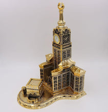 Load image into Gallery viewer, Islamic Table Decor 99 Names of Allah Kaba Clock Tower Replica - 103 Small
