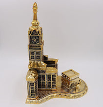Load image into Gallery viewer, Islamic Table Decor 99 Names of Allah Kaba Clock Tower Replica - 103 Small