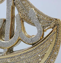 Load image into Gallery viewer, Islamic Table Decor Allah Muhammad Sailboat Gold (Large)