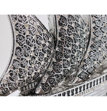 Load image into Gallery viewer, Islamic Table Decor 99 Names of Allah Sailboat Silver