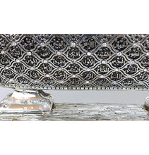 Load image into Gallery viewer, Islamic Table Decor Waw Sailboat 99 Names of Allah Silver