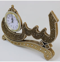 Load image into Gallery viewer, Islamic Table Decor Clock with Surah Yaseen