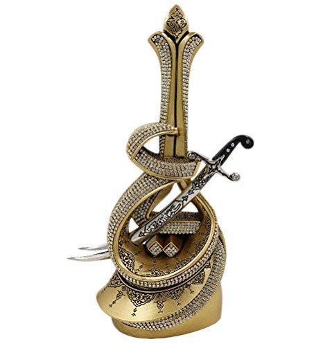 Islamic Table Decor Hazrat Ali's Sword - Gold 2624