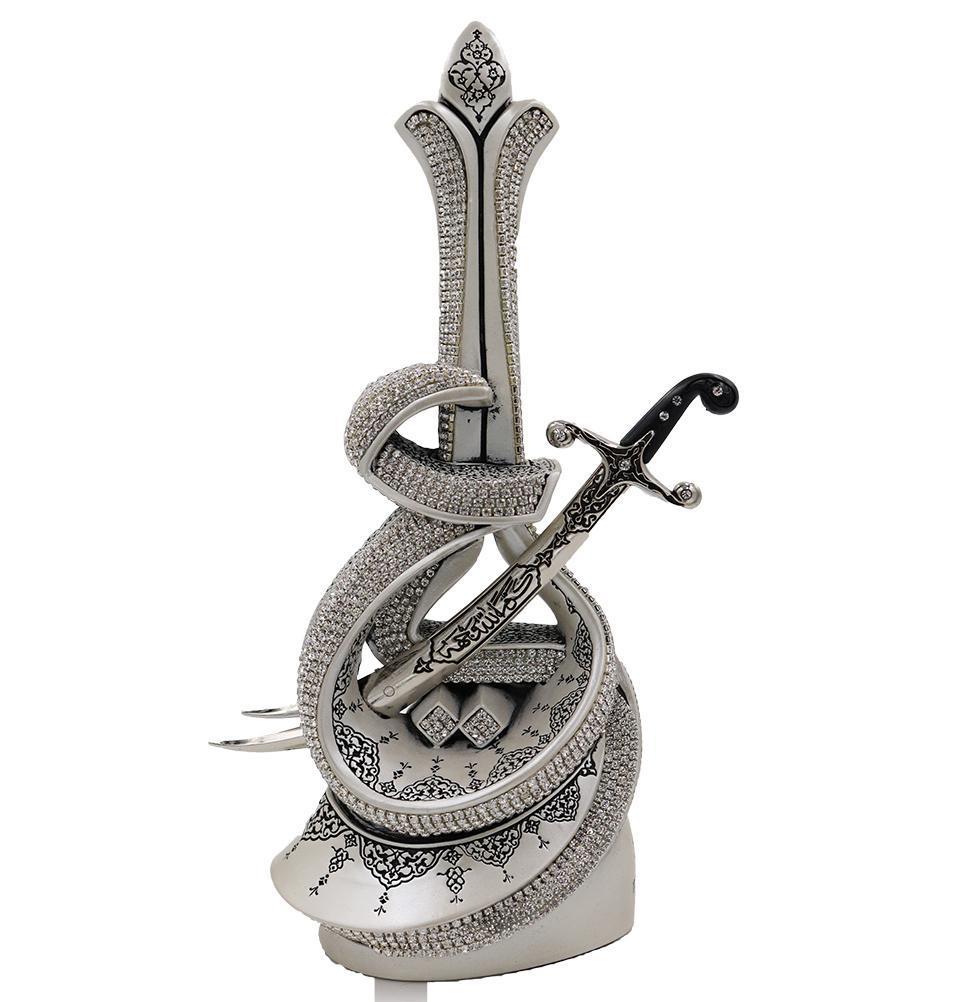 Islamic Table Decor Hazrat Ali's Sword - Mother of Pearl 2624