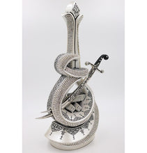 Load image into Gallery viewer, Islamic Table Decor Hazrat Ali&#39;s Sword - Mother of Pearl 2624
