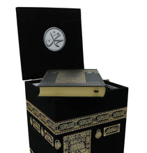 Load image into Gallery viewer, Holy Quran in Keepsake 3D Kaba Replica Case
