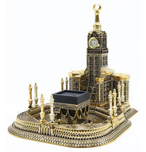 Load image into Gallery viewer, Islamic Table Decor 99 Names of Allah Kaba Clock Tower Replica - Large
