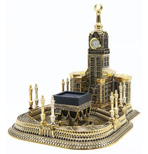 Load image into Gallery viewer, Islamic Table Decor 99 Names of Allah Kaba Clock Tower Replica - Large
