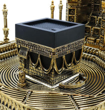 Load image into Gallery viewer, Islamic Table Decor 99 Names of Allah Kaba Clock Tower Replica - Large
