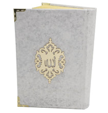 Load image into Gallery viewer, Holy Quran in Keepsake Velvet Gift Case - Ivory
