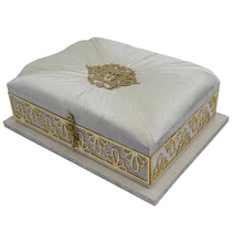 Load image into Gallery viewer, Holy Quran in Keepsake Velvet Gift Case - Ivory
